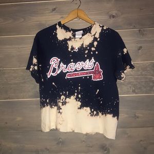 Bleached braves shirt Clearance